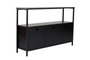 Nordure Consola Solace Madera Negra y Negra
